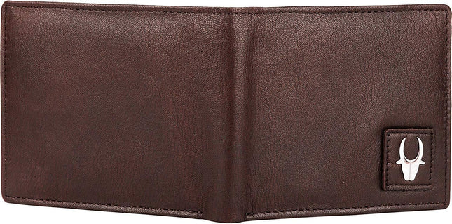 WildHorn Brown Genuine Men’s Leather Wallet - MALL