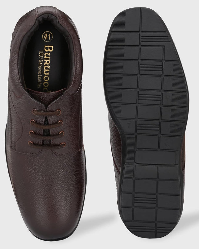 Burwood Men's Brown Formal Shoes - MALL