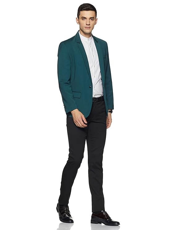 Symbol Men Slim Fit Formal Trousers - MALL