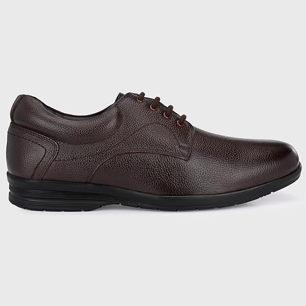 Burwood Men's Brown Formal Shoes - MALL