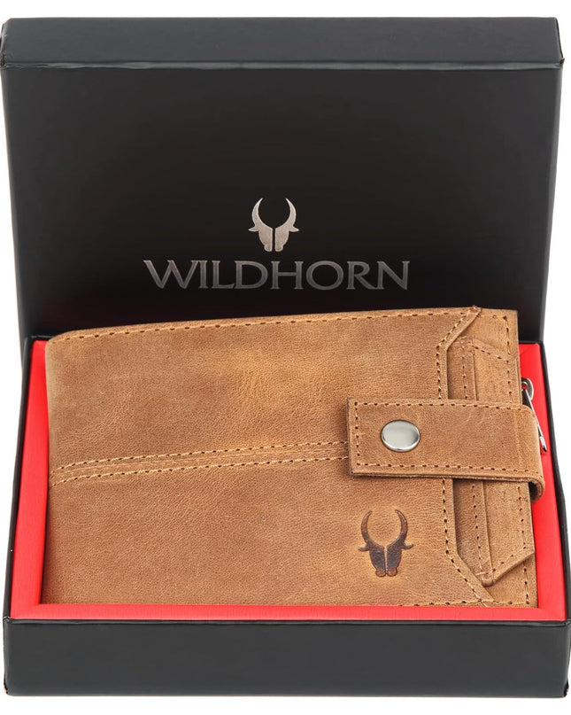 WildHorn Handcrafted Leather Wallet for Men - MALL