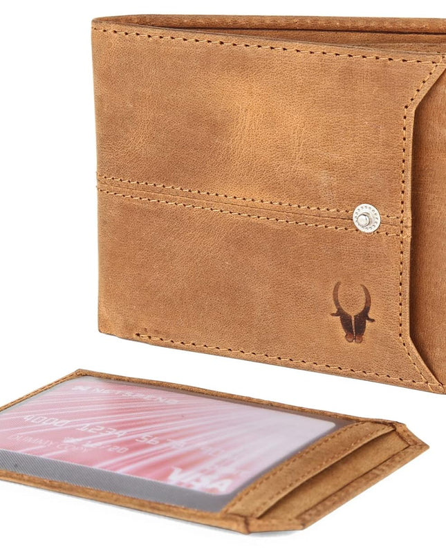 WildHorn Handcrafted Leather Wallet for Men - MALL