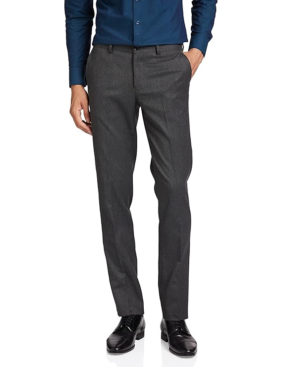 Symbol Men Slim Formal Trousers - MALL