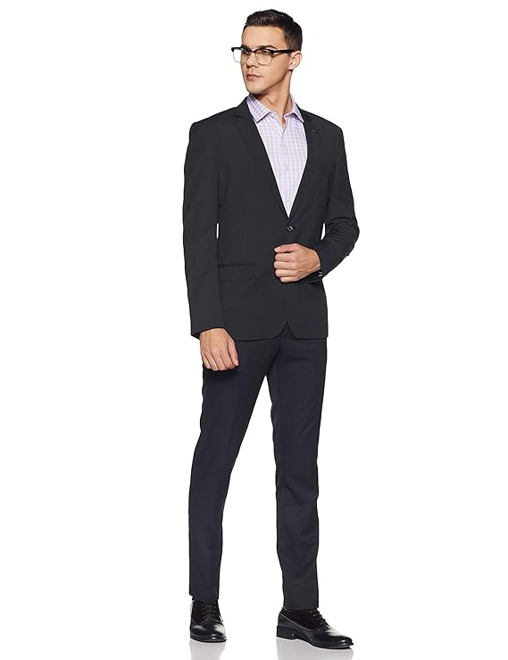 Symbol Men Slim Formal Trousers - MALL