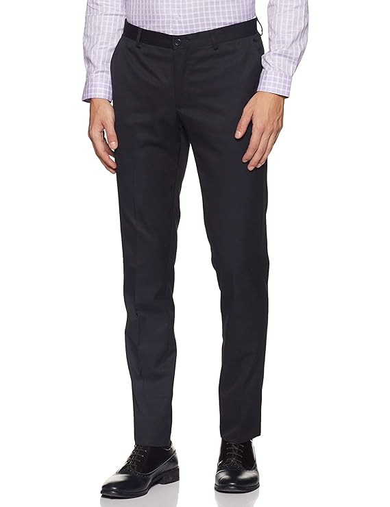 Symbol Men Slim Formal Trousers - MALL