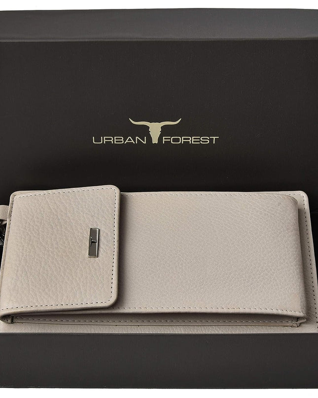 Ruby Beige Leather Sling Wallet for Women - MALL