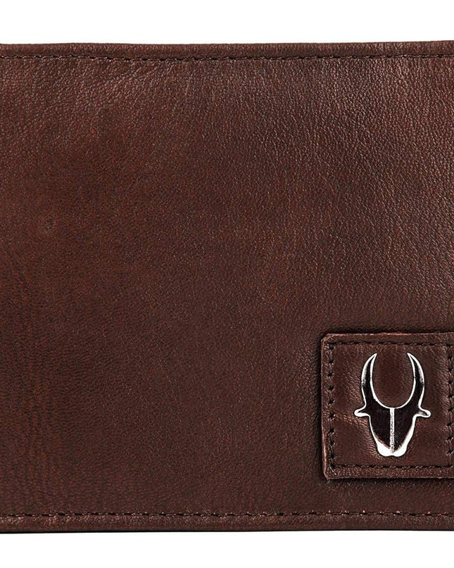 WildHorn Brown Genuine Men’s Leather Wallet - MALL