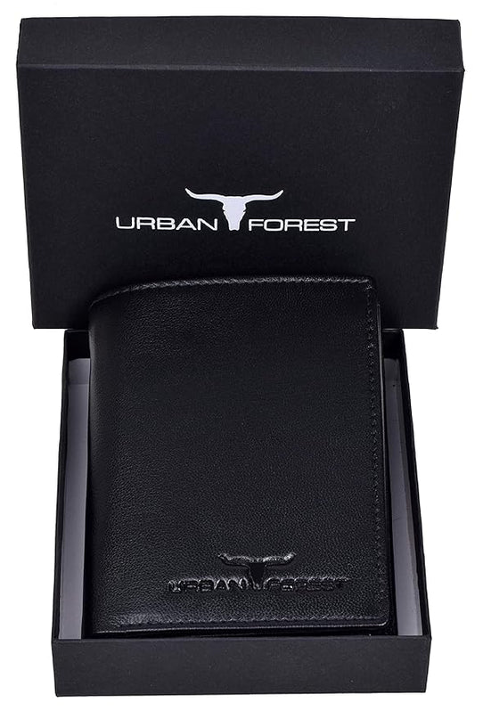 URBAN FOREST Toronto Brown Leather Wallet for Men - MALL