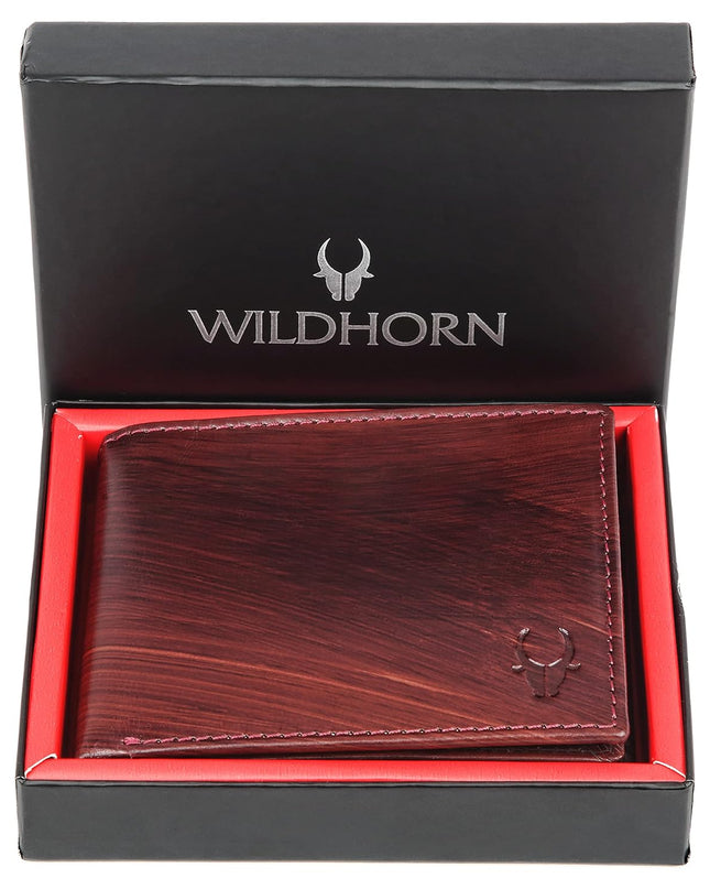 WildHorn Leather Wallet for Men - MALL