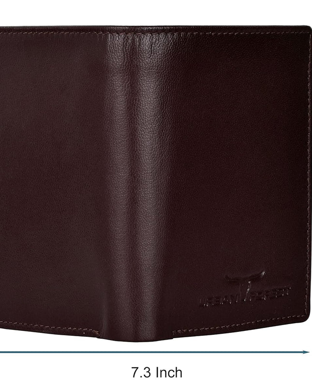 URBAN FOREST Toronto Brown Leather Wallet for Men - MALL