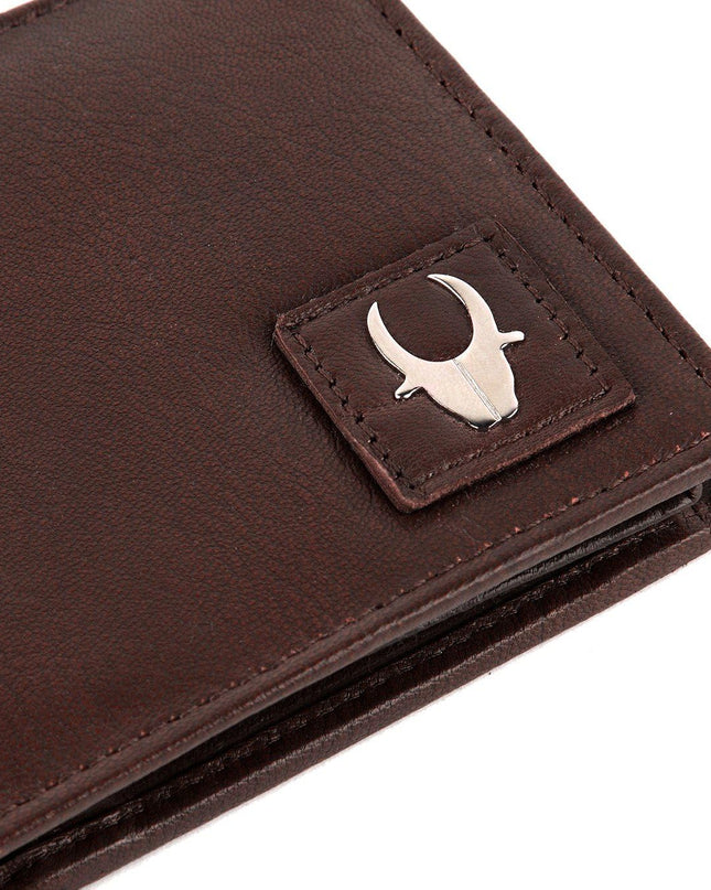 WildHorn Brown Genuine Men’s Leather Wallet - MALL