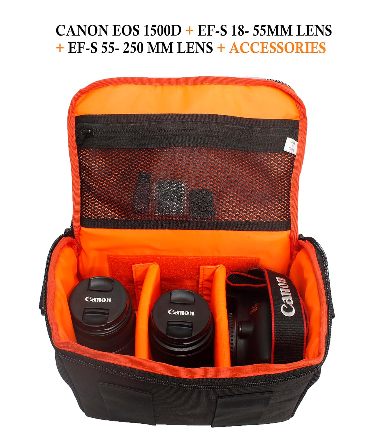 SIDRUM WF-18 Waterproof Shoulder Camera Bag for DSLR Cameras