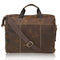 Contacts Genuine Leather 15.6" Messenger Bag (Hunter Brown) - MALL