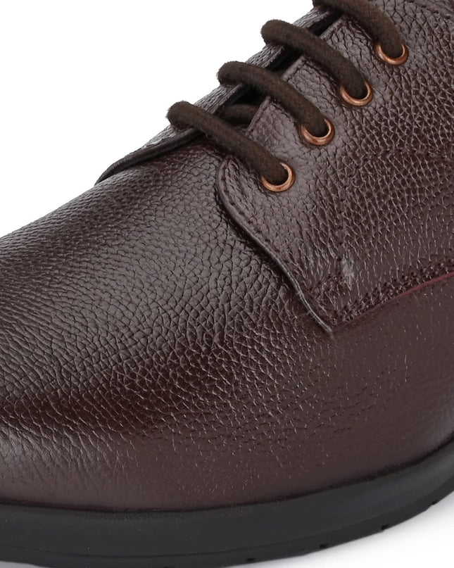 Burwood Men's Brown Formal Shoes - MALL