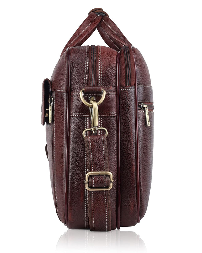 WildHorn Leather Laptop Bag for Men - MALL