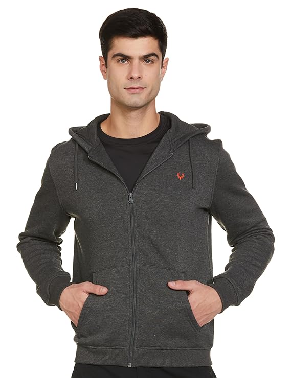 Allen Solly Men's Cotton Hooded Neck Sweatshirt - MALL