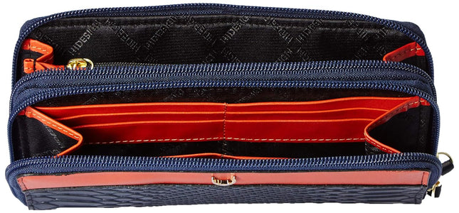 Hidesign Blue Women Wallet - MALL