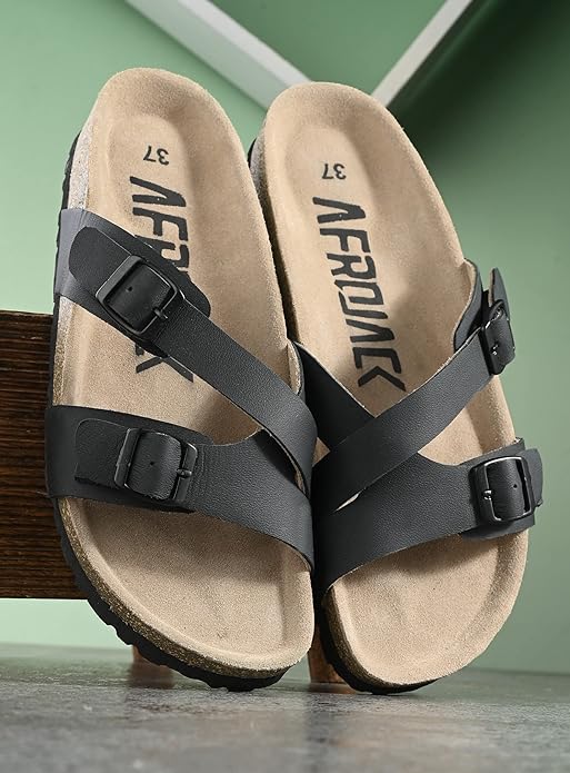 AFROJACK Women's Original Leather Sandals - MALL