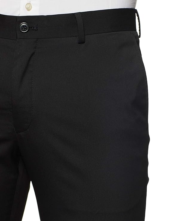 Symbol Men Slim Fit Formal Trousers - MALL