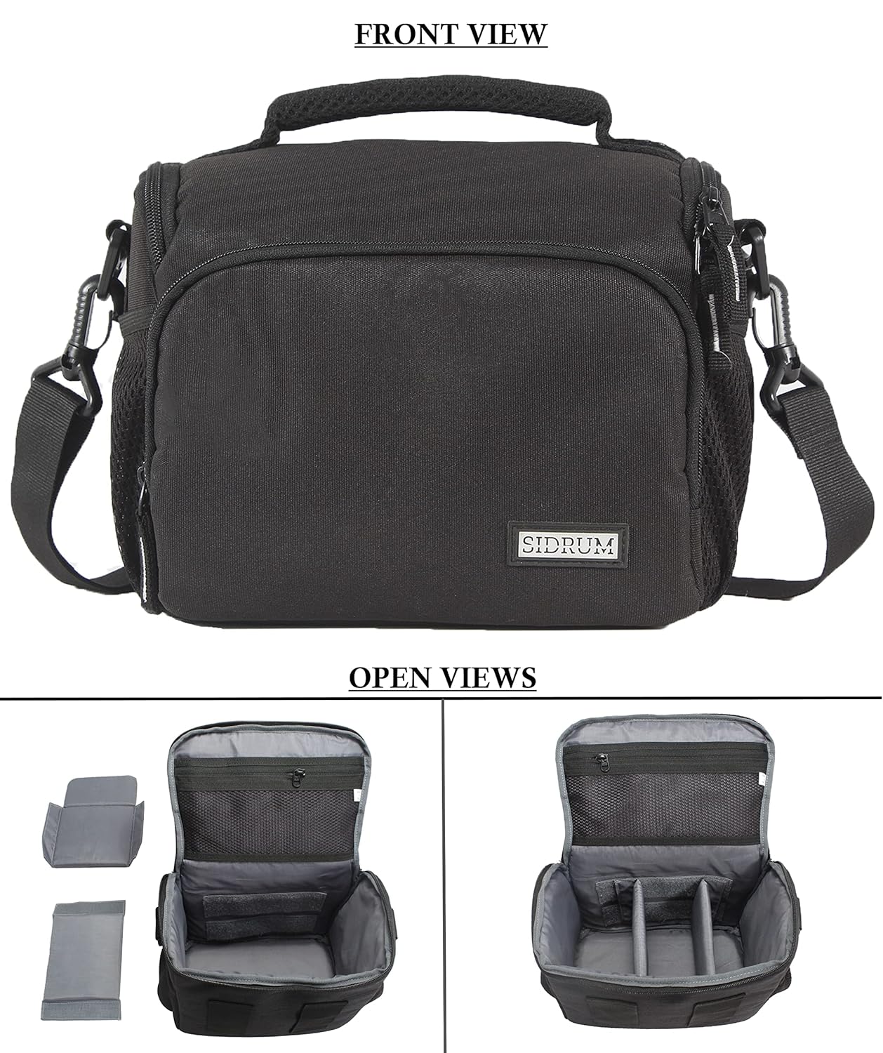 SIDRUM WF-18 Waterproof Shoulder Camera Bag for DSLR Cameras