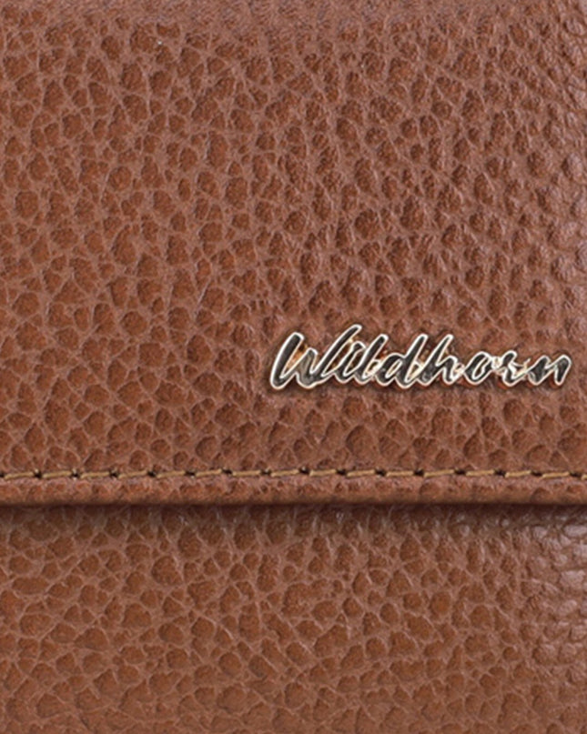 WildHorn Women Textured Leather RFID Envelope - MALL