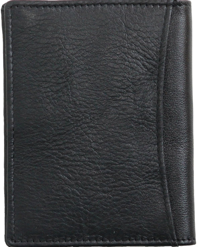 Husk N Hoof RFID Protected Leather Credit Card Holder Wallet for Men Women - MALL