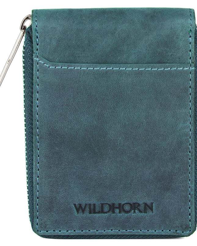 WildHorn RFID Blocking Leather Wallet for Men - MALL