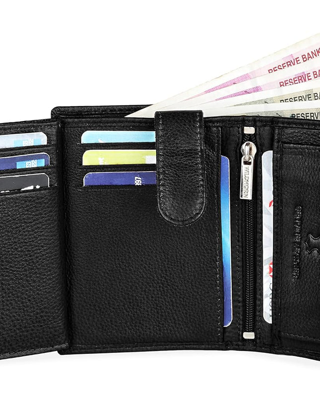 WildHorn Ultra Strong Leather Wallet for Men - MALL