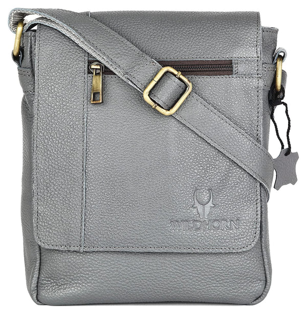 Buy Wildhorn Leather 8 Inch Sling Messenger Bag For Men I Multipurpose  Crossbody Bag I Travel Bag With Adjustable Strap I Utility Bag I Dimension  : L-8 Inch W-3 Inch H-9 Inch (