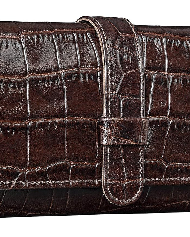 URBAN FOREST Danny Brown Leather Wallet for Women - MALL