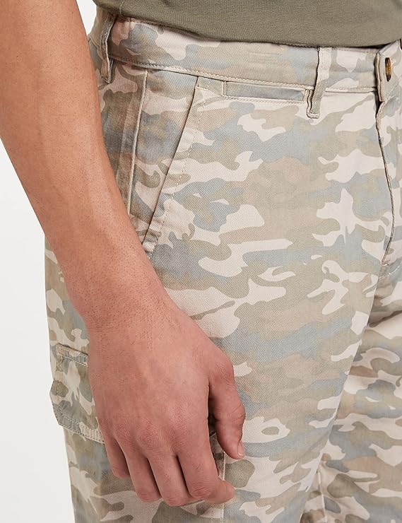 INKAST Khaki Men Woven Shorts - MALL