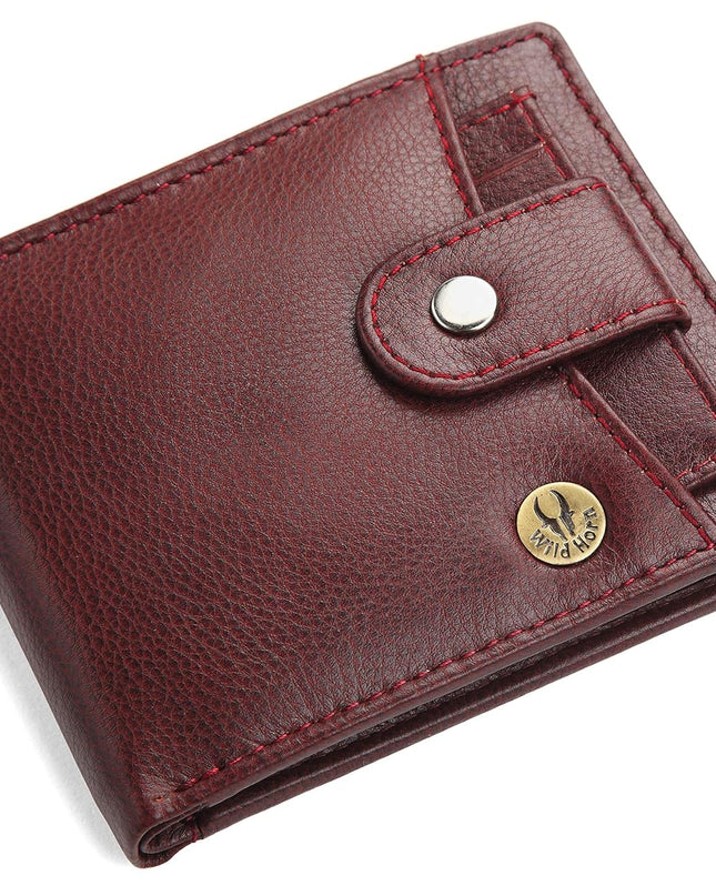 WildHorn Leather Wallet for Men - MALL