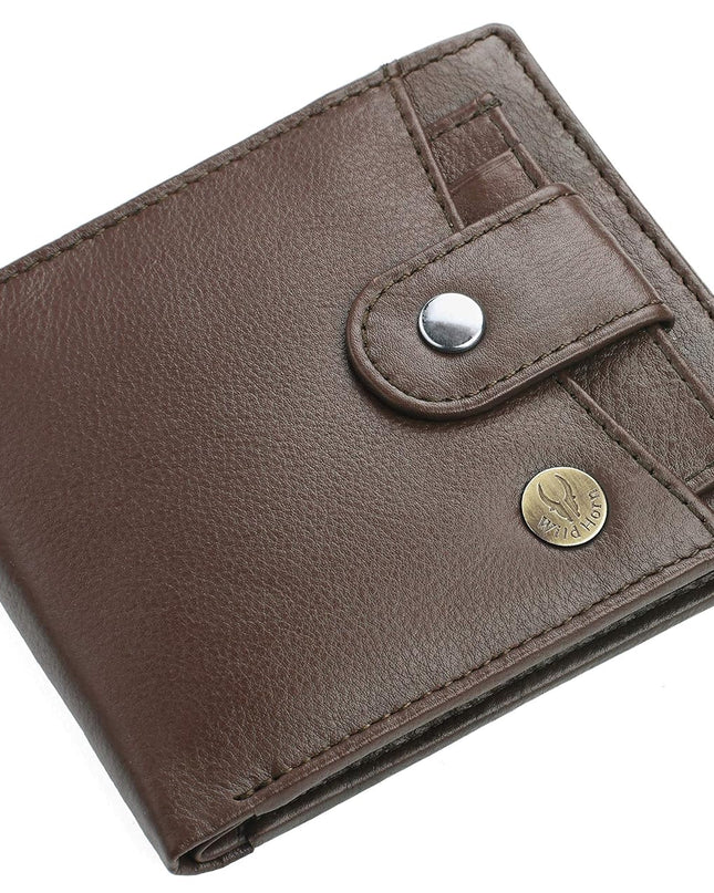 WildHorn Leather Wallet for Men - MALL