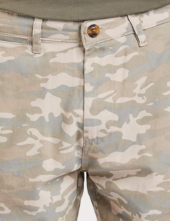 INKAST Khaki Men Woven Shorts - MALL