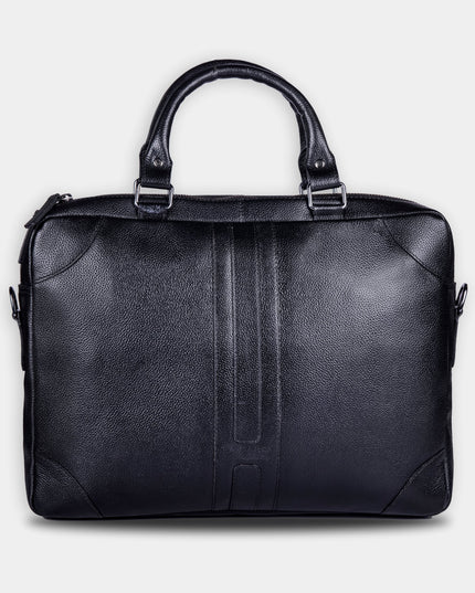 Siena (Cognac) & Arno Messenger Bag (Piano Black) - MALL