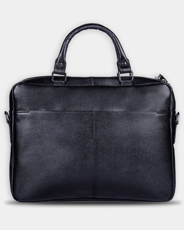 Siena (Cognac) & Arno Messenger Bag (Piano Black) - MALL