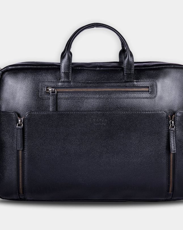 Timber (Charcoal Black) & Hugo Laptop Bag (Piano Black) - MALL