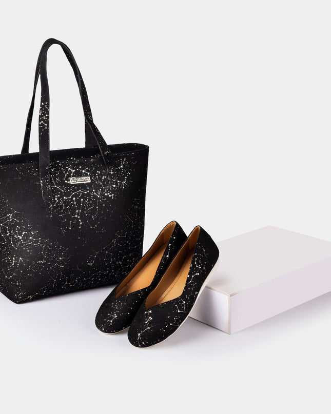 Belleza (Pewter Black) & Mily Tote (Pewter Black) - MALL