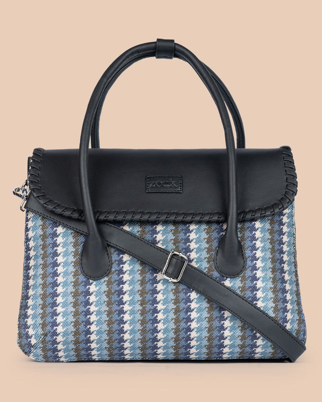 Sara Ali Khan Satchel - Bombay Houndstooth