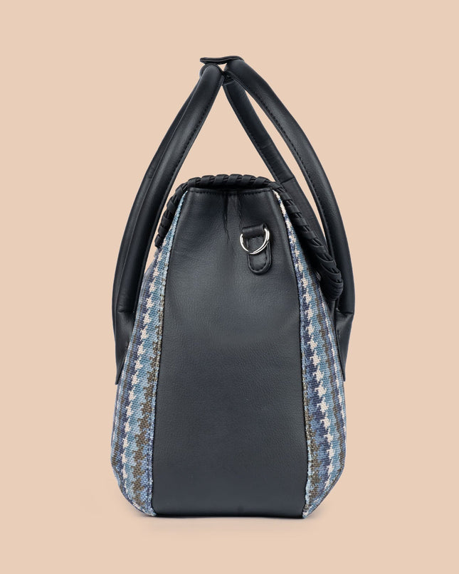 Sara Ali Khan Satchel - Bombay Houndstooth