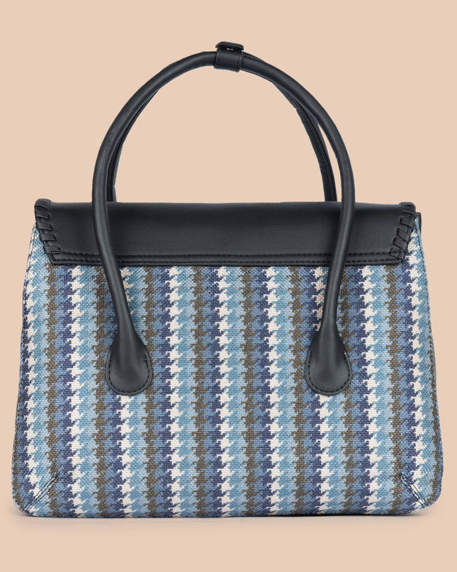 Sara Ali Khan Satchel - Bombay Houndstooth