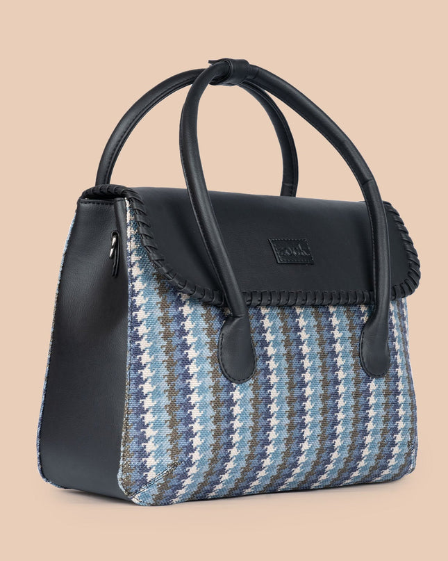 Sara Ali Khan Satchel - Bombay Houndstooth