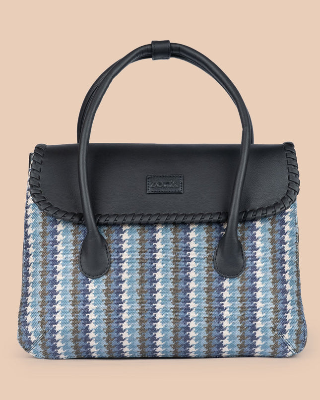 Sara Ali Khan Satchel - Bombay Houndstooth