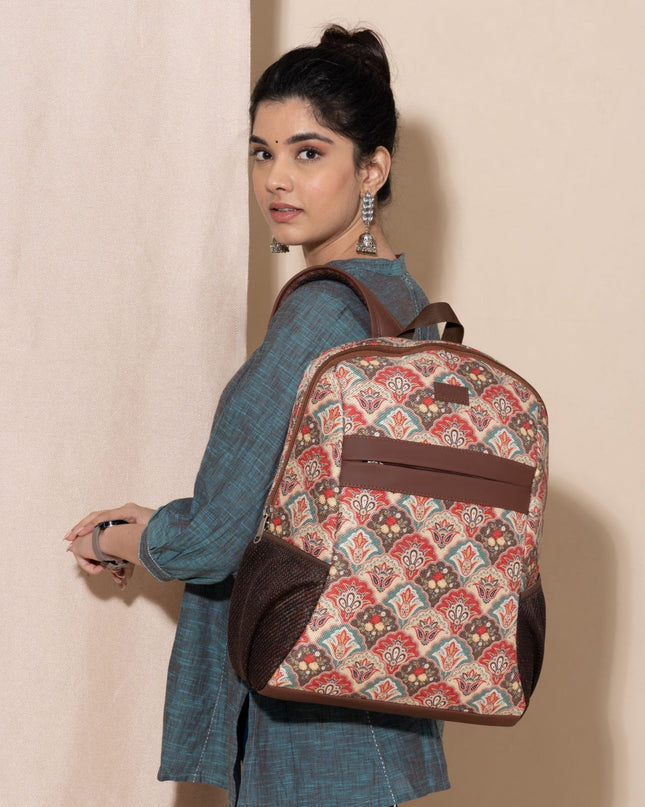 Mughal Art Multicolor Classic Backpack