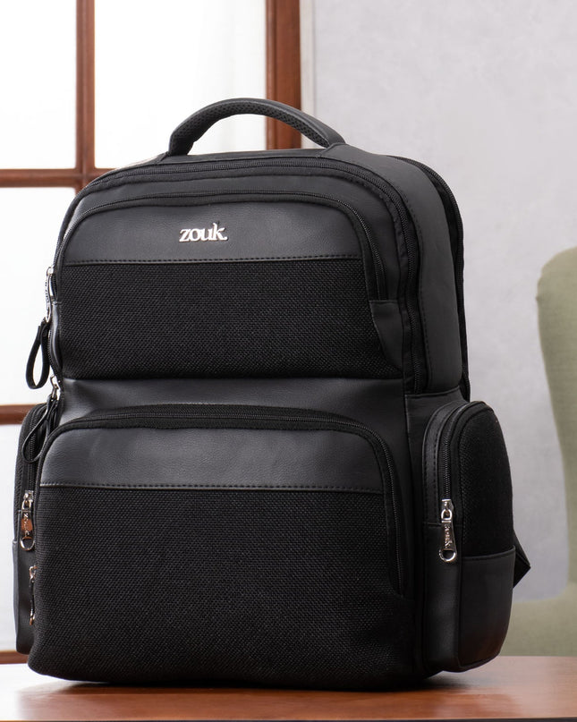 Jet Black Consultant Backpack