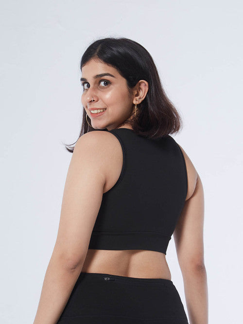 BlissClub Black The Ultimate Comfort Sports Bra - MALL