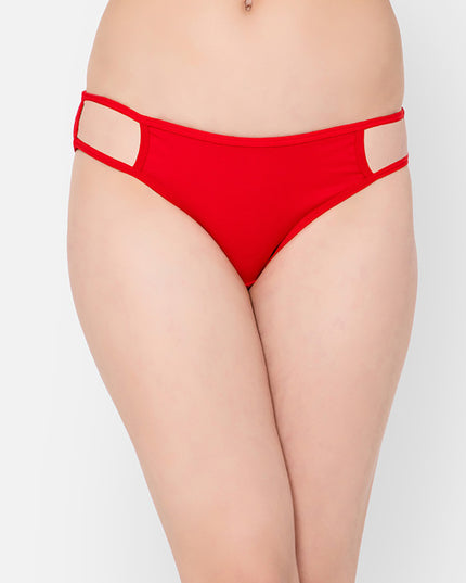 Clovia Red Bikini Panty - MALL