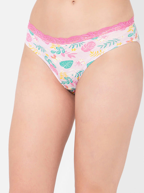 Clovia Light Pink Bikini Panty - MALL