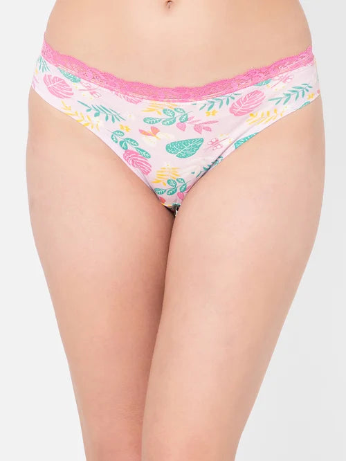 Clovia Light Pink Bikini Panty - MALL