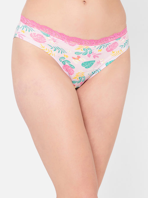 Clovia Light Pink Bikini Panty - MALL